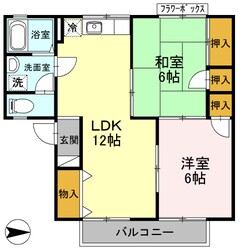 メゾンカトルズの物件間取画像